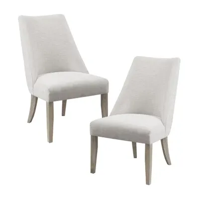 Martha Stewart Winfield 2-pc. Upholstered Side Chair