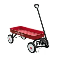 Ready Ace Children'S Classic Pull Along Steel Wagon