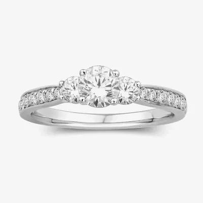 1 CT.T.W. 3-Stone Engagement Ring