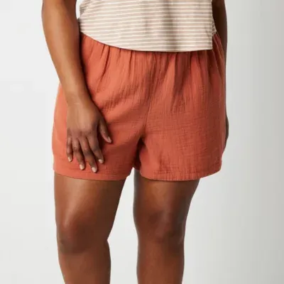 jcpenney womens athletic shorts