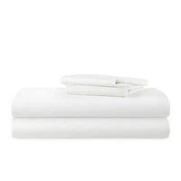 Home Expressions Cool and Crisp Cotton Percale Sheet Set