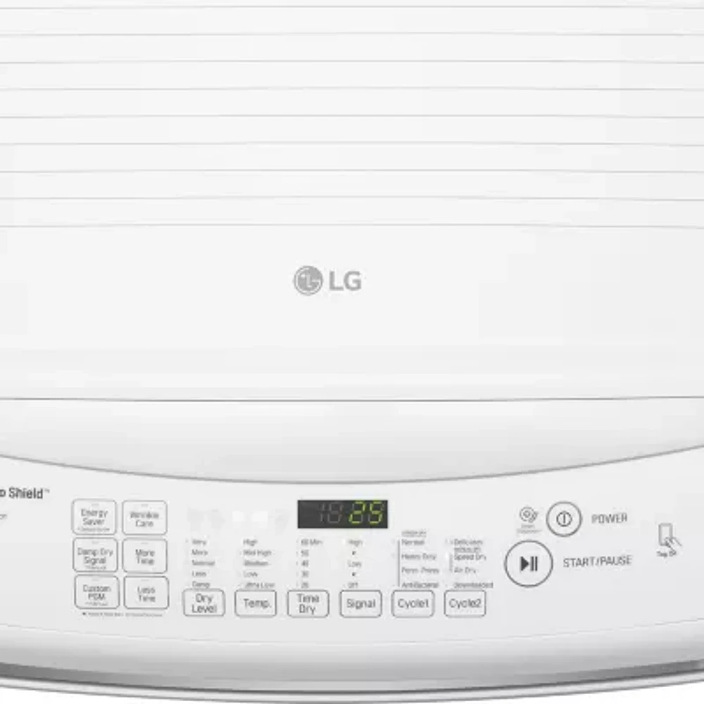 LG ENERGY STAR®  7.3 cu. ft. Ultra-Large CapacityHigh Efficienty Front Control Dryer with NFC TagOn