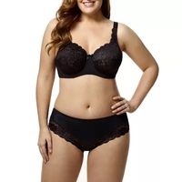 Elila Stretch Lace Underwire Full Coverage Bra - 2311