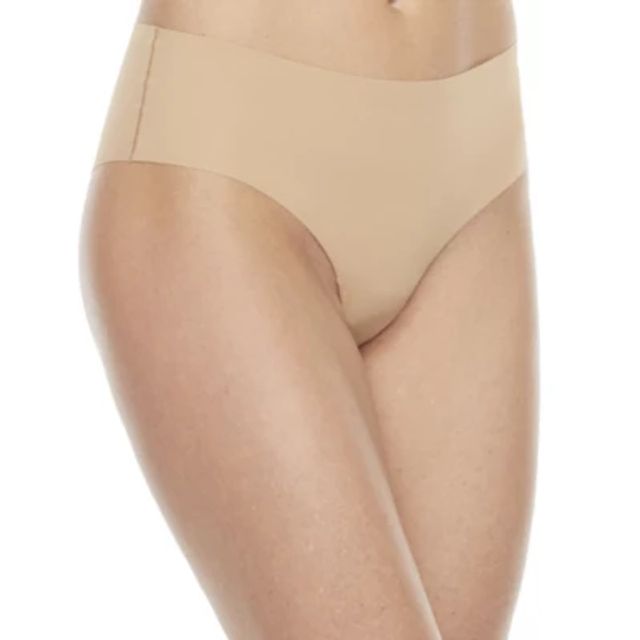 Ambrielle Everyday High Cut With Lace Trim Panty