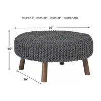 Signature Design by Ashley® Jassmyn Living Room Collection Ottoman