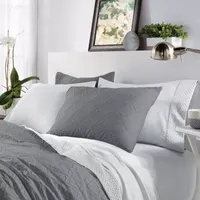 CHF Solid Ogee Midweight Comforter Set