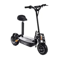 2000w 48v Electric Scooter Black Ride-On Car