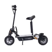 2000w 48v Electric Scooter Black Ride-On Car