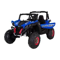 Mini Moto Utv 4x4 12v Blue (2.4ghz Rc) Ride-On Car