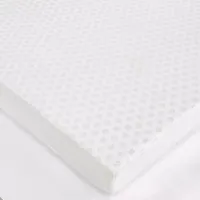 Sleep Philosophy Hypoallergenic 3" Cooling Gel Memory Foam Mattress Topper with Removable Cover