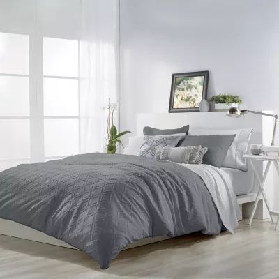 CHF Solid Ogee Midweight Comforter Set