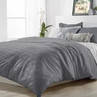 CHF Solid Ogee Midweight Comforter Set