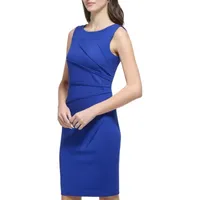 Marc New York Womens Sleeveless Sheath Dress