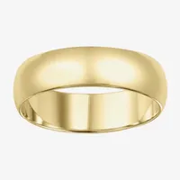 6MM 14K Gold Wedding Band