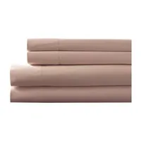 Beatrice Home Fashions Hemstitch 400tc Sheet Set