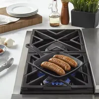 Smith & Clark Cast Iron 6" Grill Pan