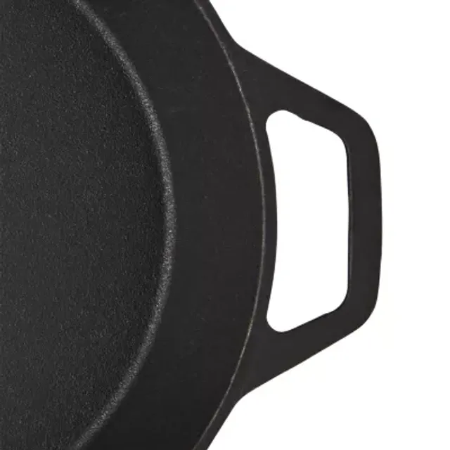 Smith & Clark Cast Iron 10 Frying Pan with Assist Handle