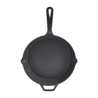 Smith & Clark Cast Iron 12" Frying Pan with Assist Handle