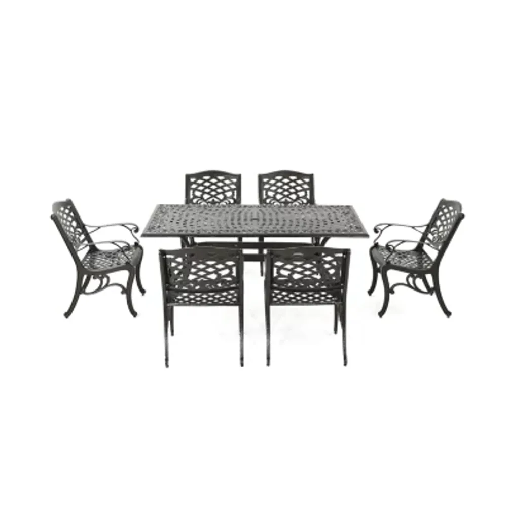 Hallandale 7-pc. Patio Dining Set