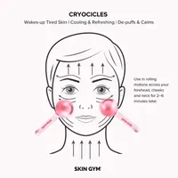 Skin Gym Cryocicles Facial Globes