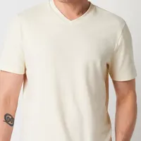 Stylus Mens V Neck Short Sleeve T-Shirt