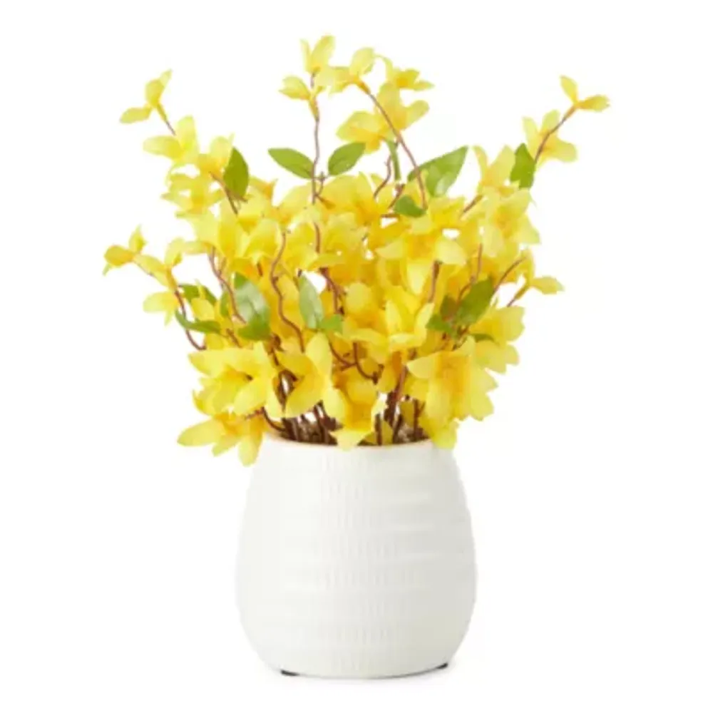 Linden Street 11" Yellow Floral Arrangement