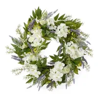 Linden Street 24" Hydrangea Greenery Wreath