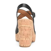 Korks Womens Brigitte Wedge Sandals