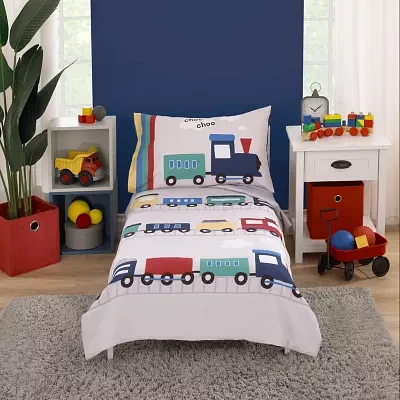 Nojo Train 4-pc. Toddler Bedding Set