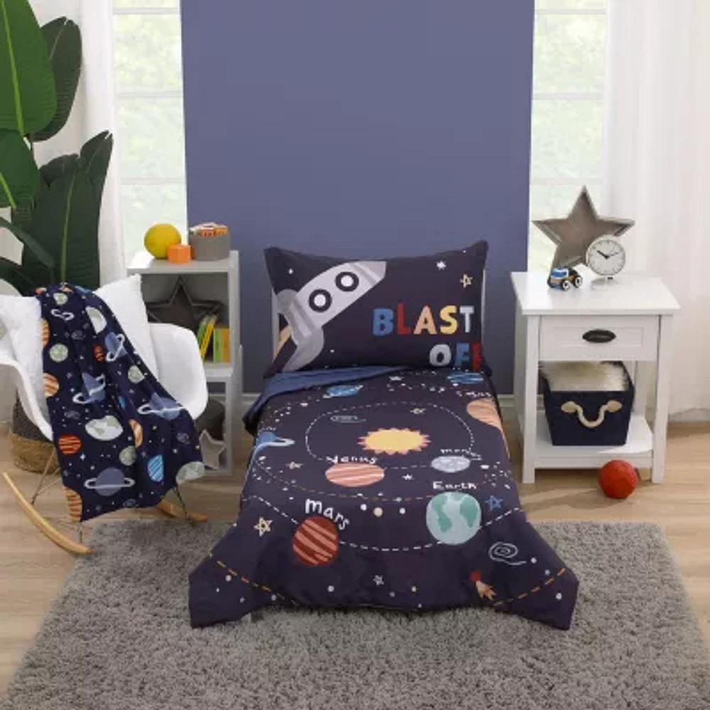Nojo Space 4-pc. Toddler Bedding Set
