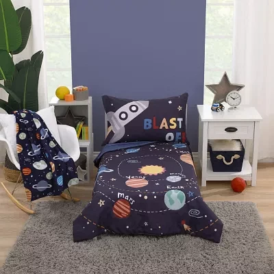 Nojo Space 4-pc. Toddler Bedding Set