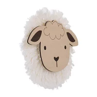 Nojo Lamb Wood Wall Art