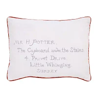 Warner Bros Harry Potter Rectangular Throw Pillow