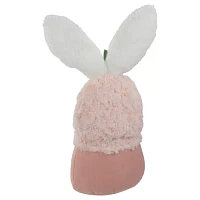 Northlight 14in Pink And White Head With Bunny Ears Christmas Gnome