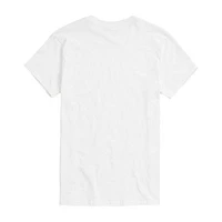 Novelty Mens Crew Neck Short Sleeve Regular Fit Peanuts Graphic T-Shirt