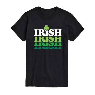 Mens Short Sleeve St. Patrick's Day Graphic T-Shirt