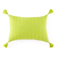 Turquoise Sun 14x20 Lumbar Rectangular Outdoor Pillow