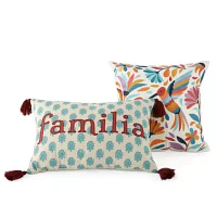 Distant Lands Familia Lumbar Pillow