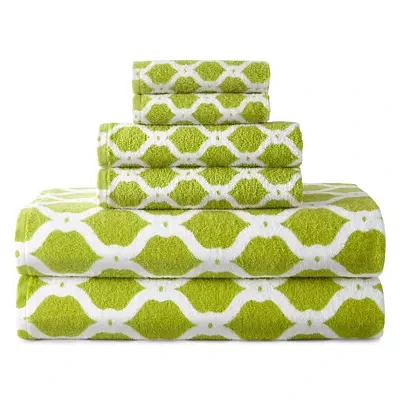 JCPenney Home™ Ogee Trellis Bath Towel Collection