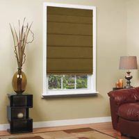 Textured Cordless Room Darkening Roman Shade