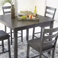 Signature Design by Ashley® Brisben 5-pc. Counter Height Square Dining Set