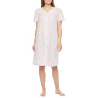 Lissome Womens Short Sleeve Knee Length Robe
