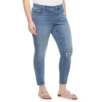 a.n.a - Plus Stretch Fabric Womens Mid Rise Skinny Fit Jegging Jean