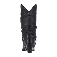 Dingo Womens Stacked Heel Cowboy Boots