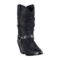 Dingo Womens Stacked Heel Cowboy Boots