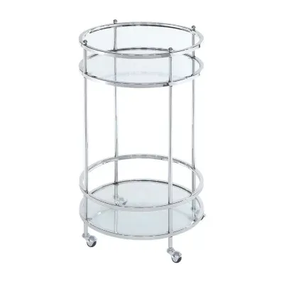 Royal Crest Round Bar Cart