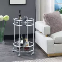 Royal Crest Round Bar Cart