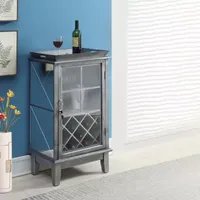 Gold Coast 1-Door Serving Bar Cabinet