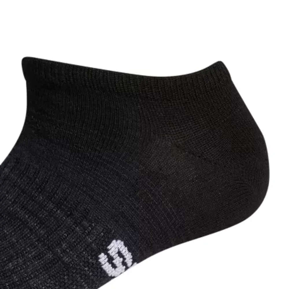 adidas 6 Pair No Show Socks Womens