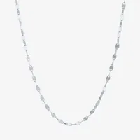 Diamond Addiction Womens 2-pc. Diamond Accent Natural White Diamond Sterling Silver Necklace Set